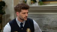 Martin and Bill didn't know their charged confrontation was being monitored by a stranger on Beyond the Gates | Image: CBS